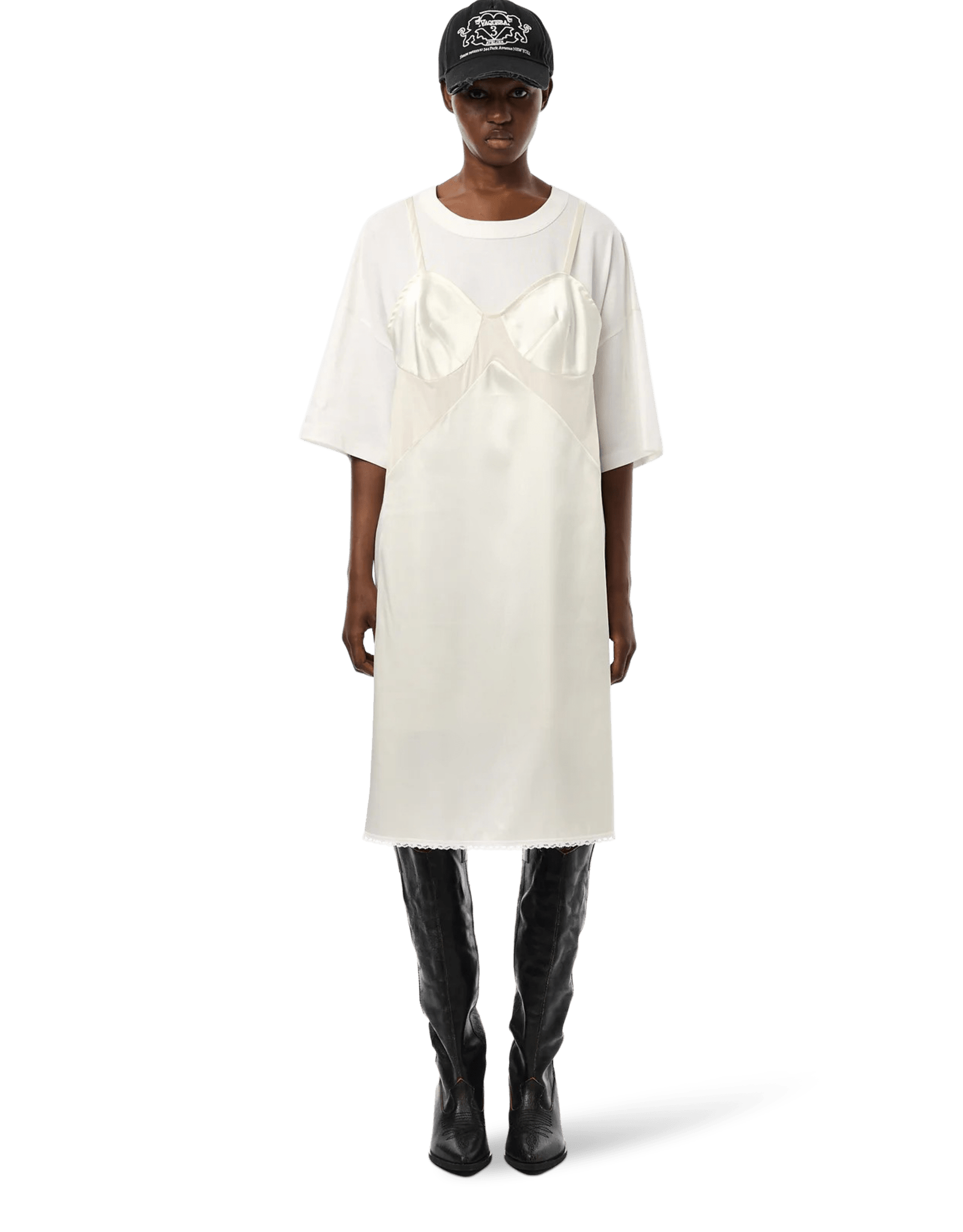 VAQUERA Slip Dress T-Shirt Knit | Rezet Store