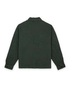 Waffle Button Front Shirt