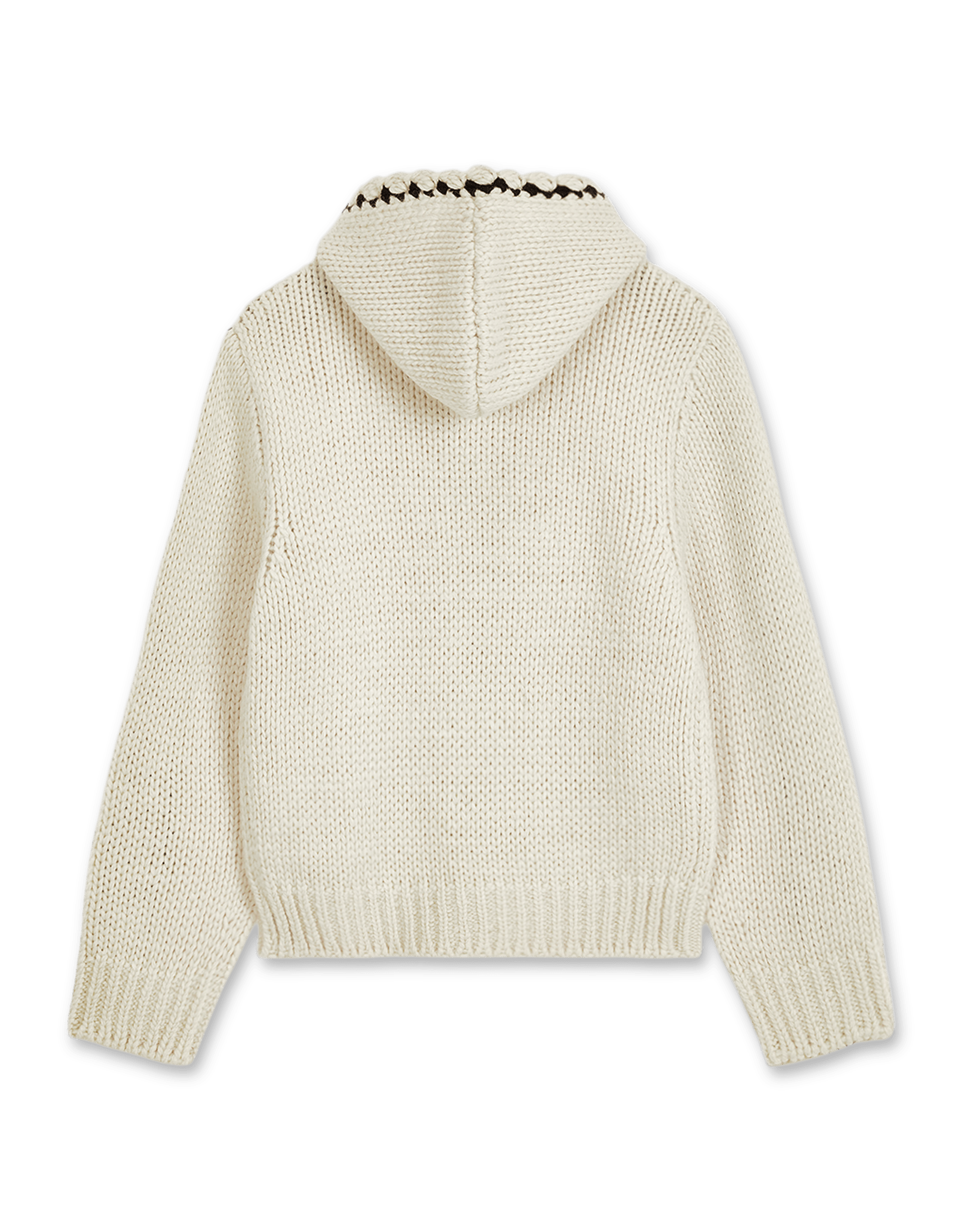 OPEN YY Stitch Zip Up Knit Hoodie | Rezet Store