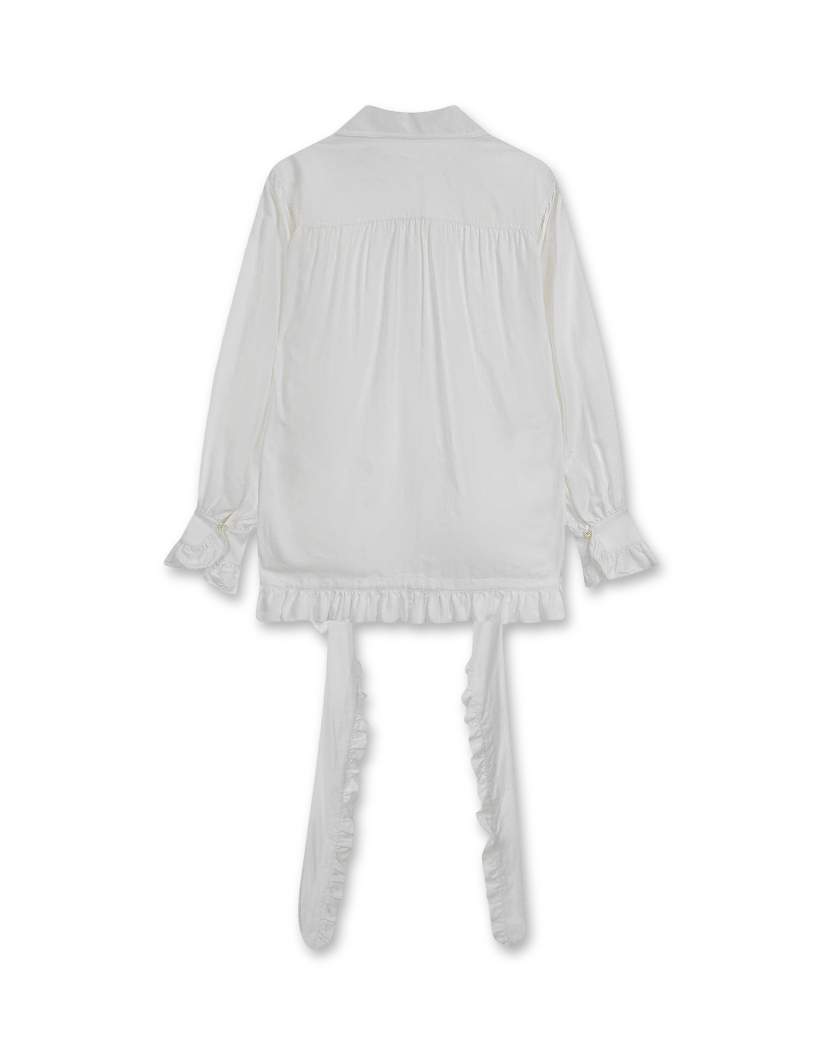 OPEN YY Ruffle Trim Blouse | Rezet Store