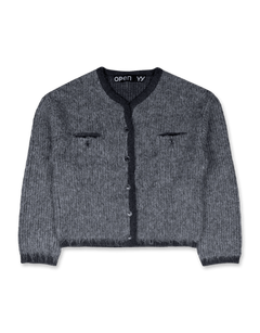 OPEN YY Shaggy Cardigan Jacket | Rezet Store