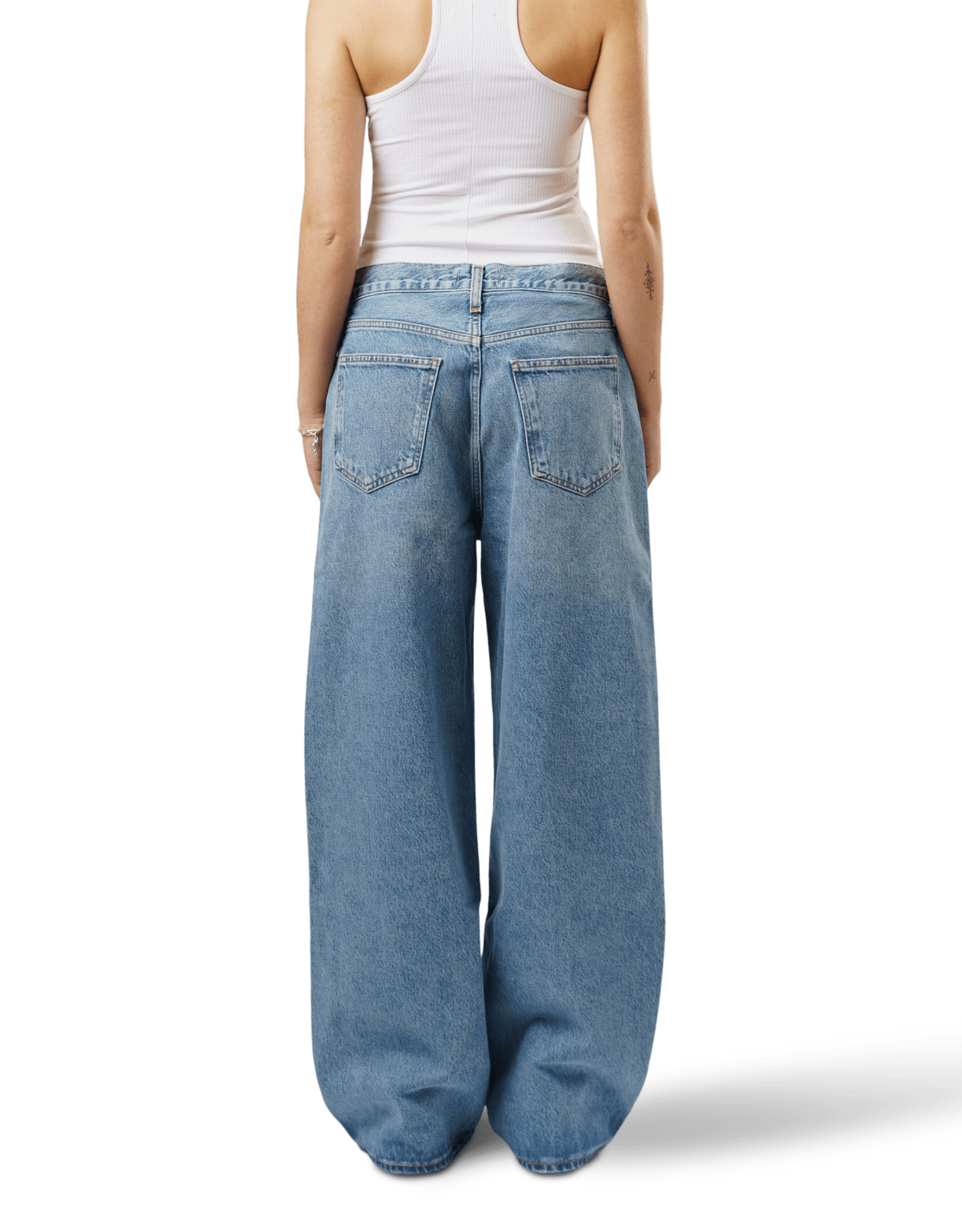 W' Low Slung Baggy Jeans