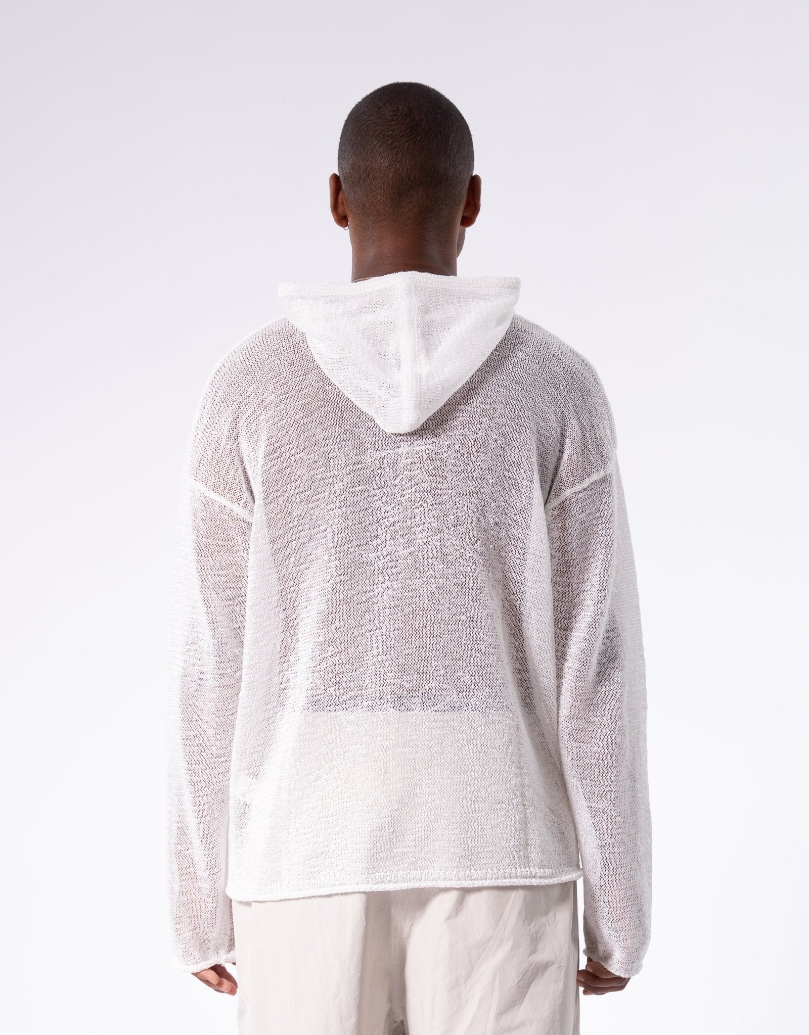 Netted Knit Hoodie