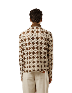 Crochet Cotton Cardigan