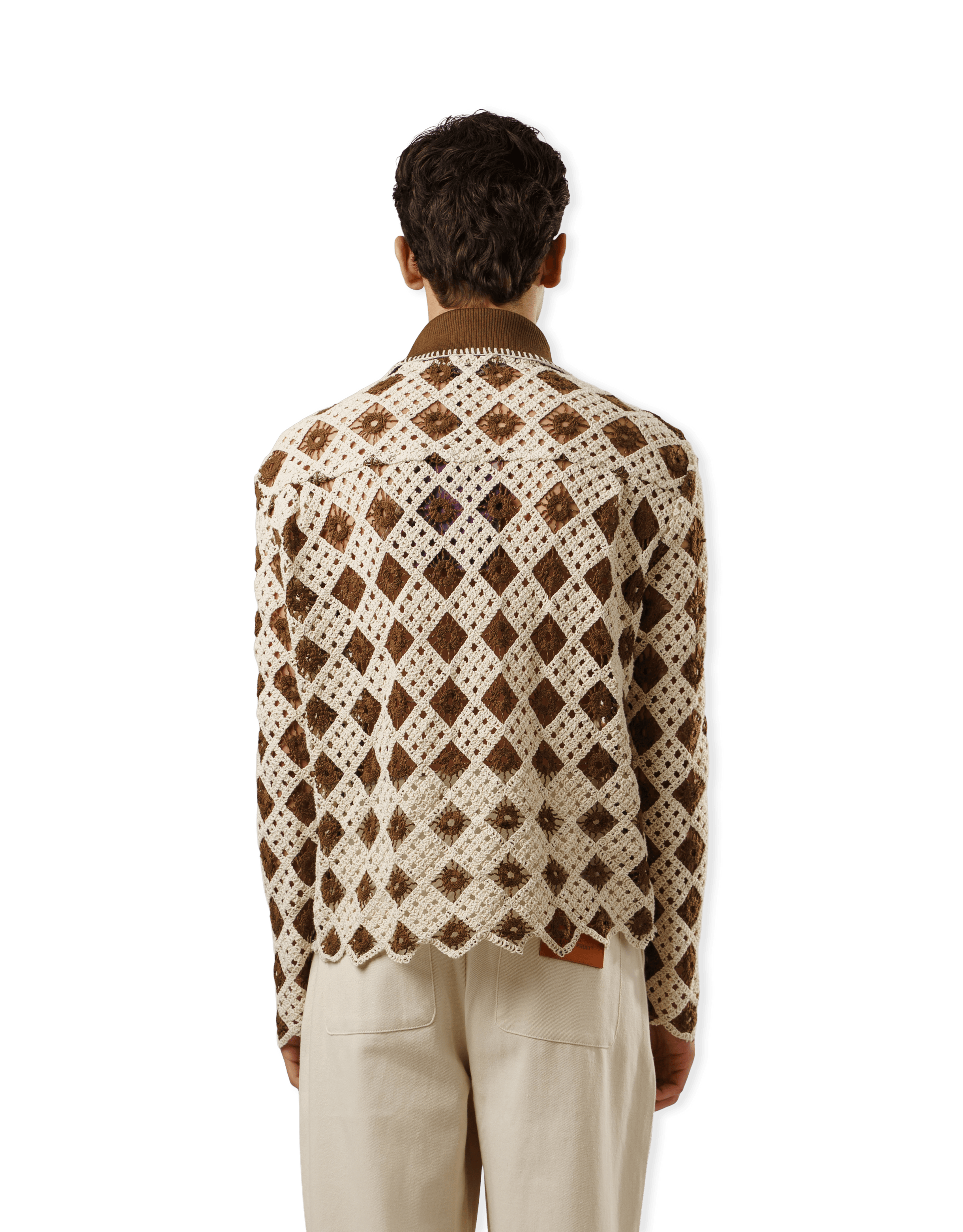 Crochet Cotton Cardigan