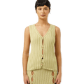 お値下げ中＜BASERANGE＞LOULOU VEST/ベスト Loulouベスト in Assortment | オーガニックコットン・リブ | ja