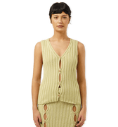 輝い Køb Store Rezet – Gul i Vest Loulou Baserange トップス
