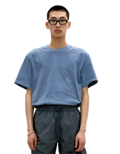 Damaged Color Dyed Crop T-Shirt