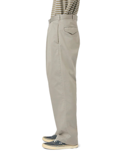 Double Pleated Chino Pants