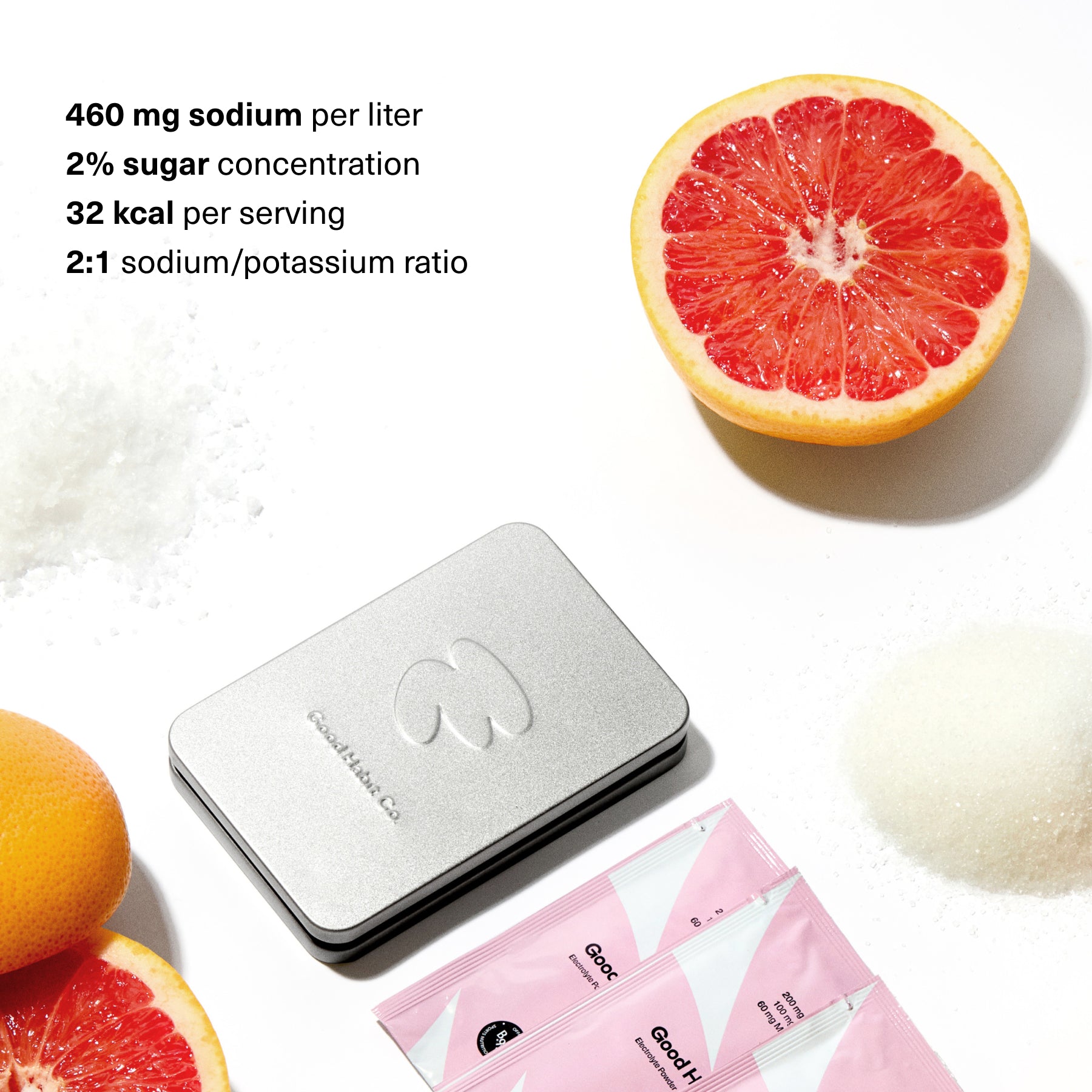Elektrolytdrik med Pink Grapefrugt