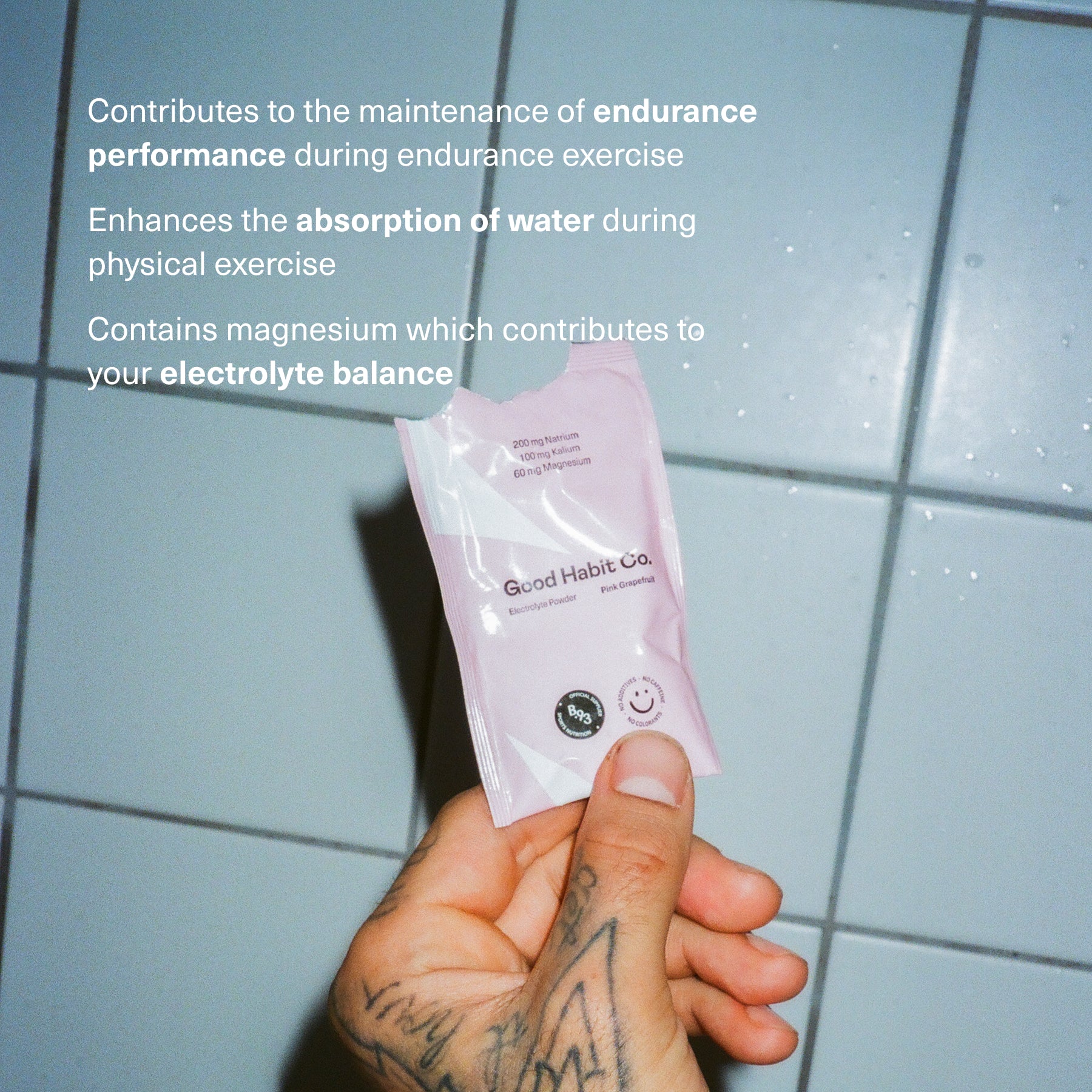 Elektrolytdrik med Pink Grapefrugt