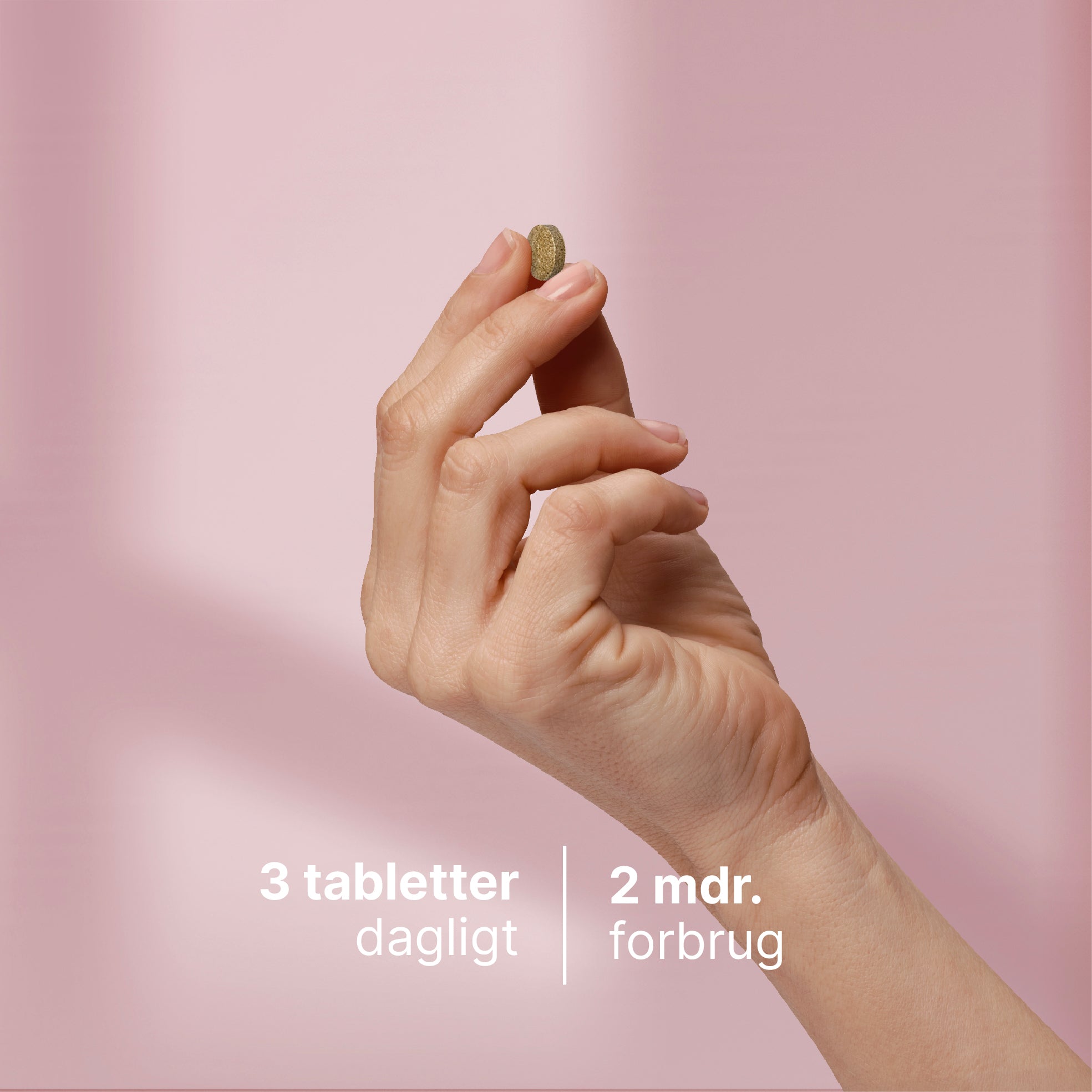 Silica tilskud til hår, hud og negle med zink og C-vitamin.