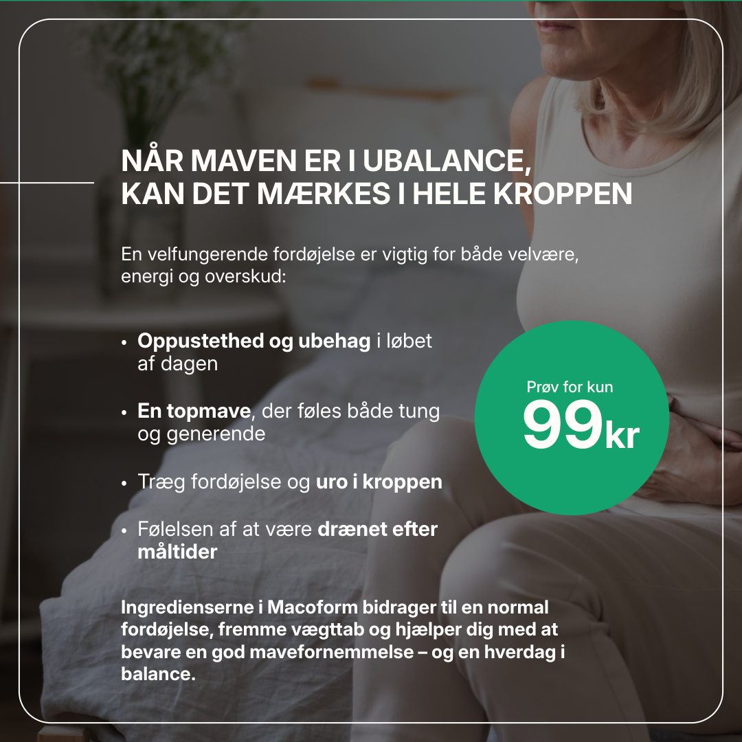 Macoform kosttilskud med artiskok- og mælkebøtteekstrakt til leverafgiftning og fordøjelsesbalance, 60 tabletter.