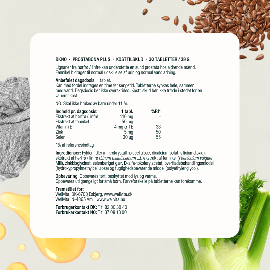Produktet Prostabona med piller 