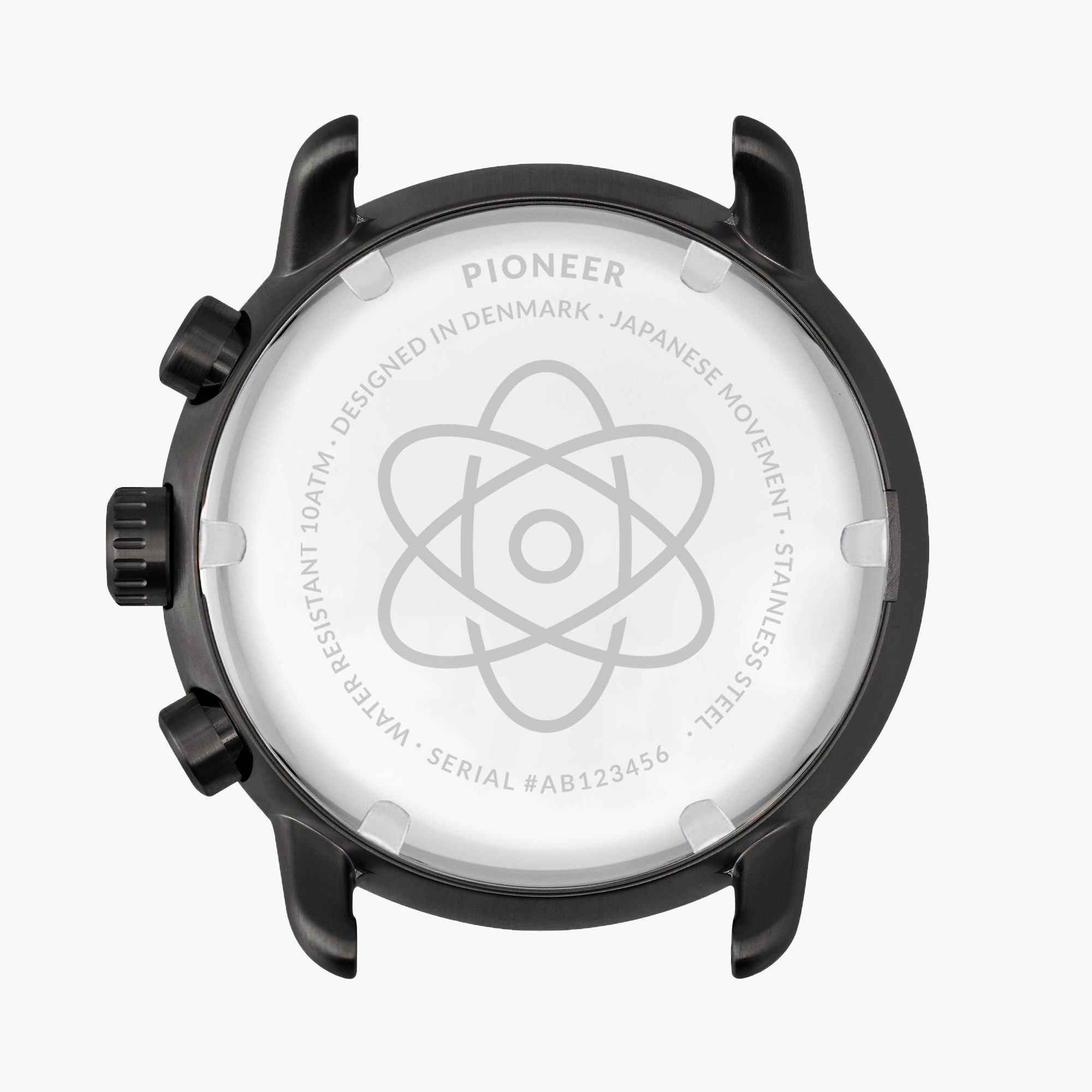 Nordgreen Pioneer Chronograph | 42mm Black Link