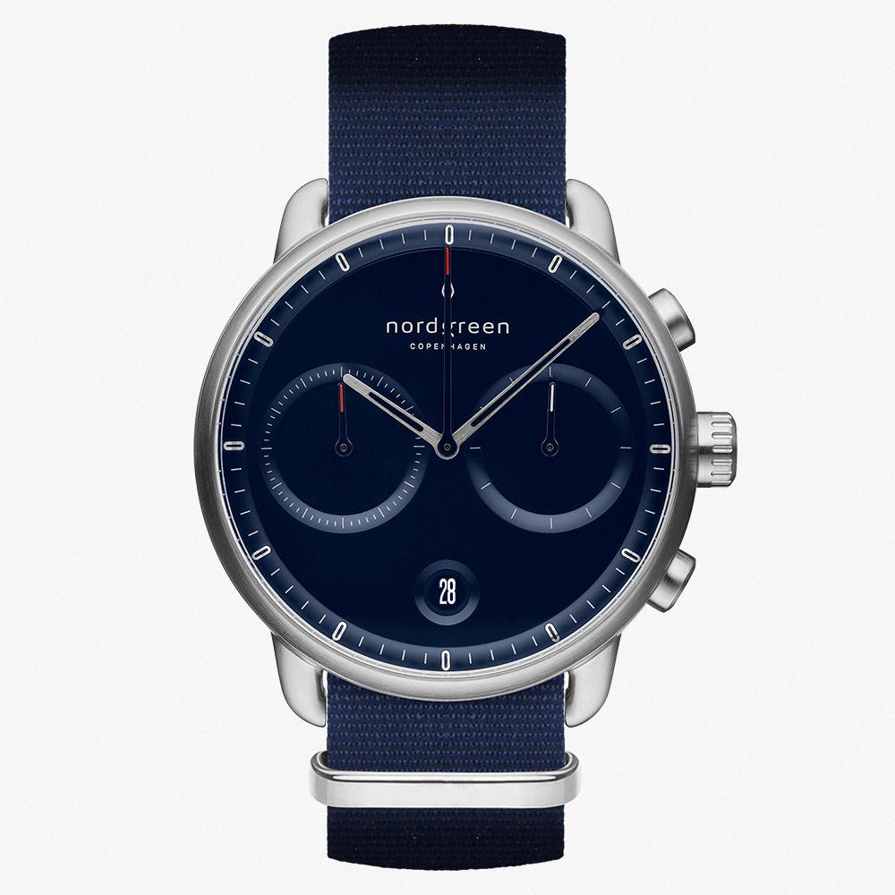 男性向けクロノグラフウォッチ | Pioneer 42mm 精密さと機能性