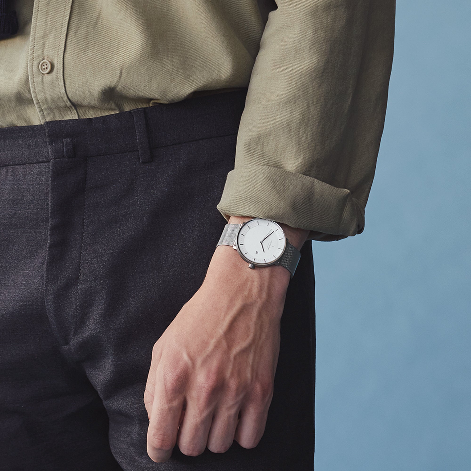 nord green philosopher腕時計　シルバー Philosopher シルバー 40mm – Nordgreen JP