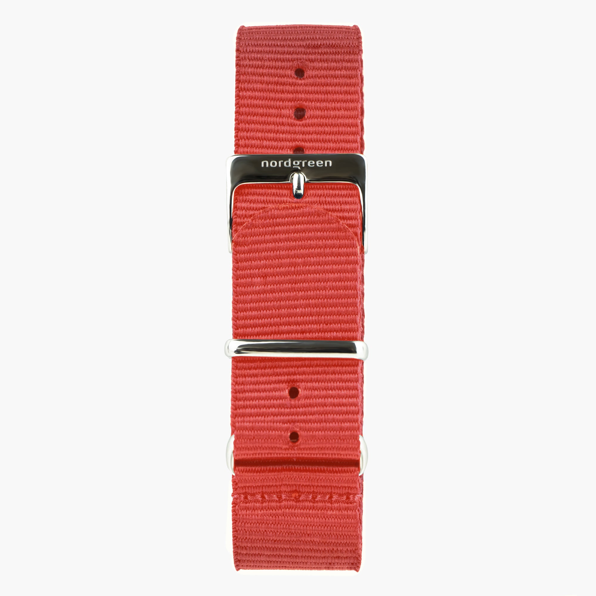 Rotes Nylon - Silber