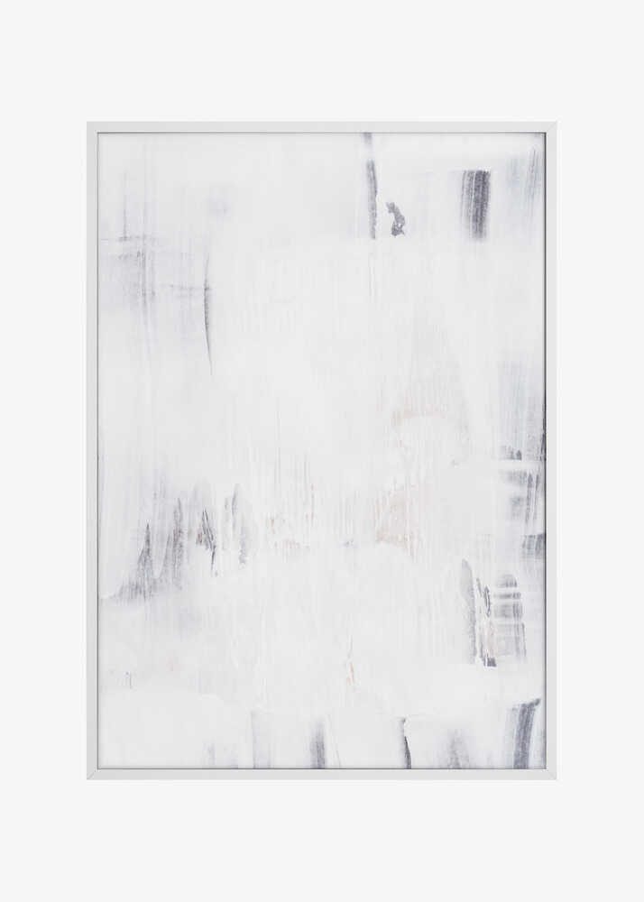 Soft White Brushstrokes