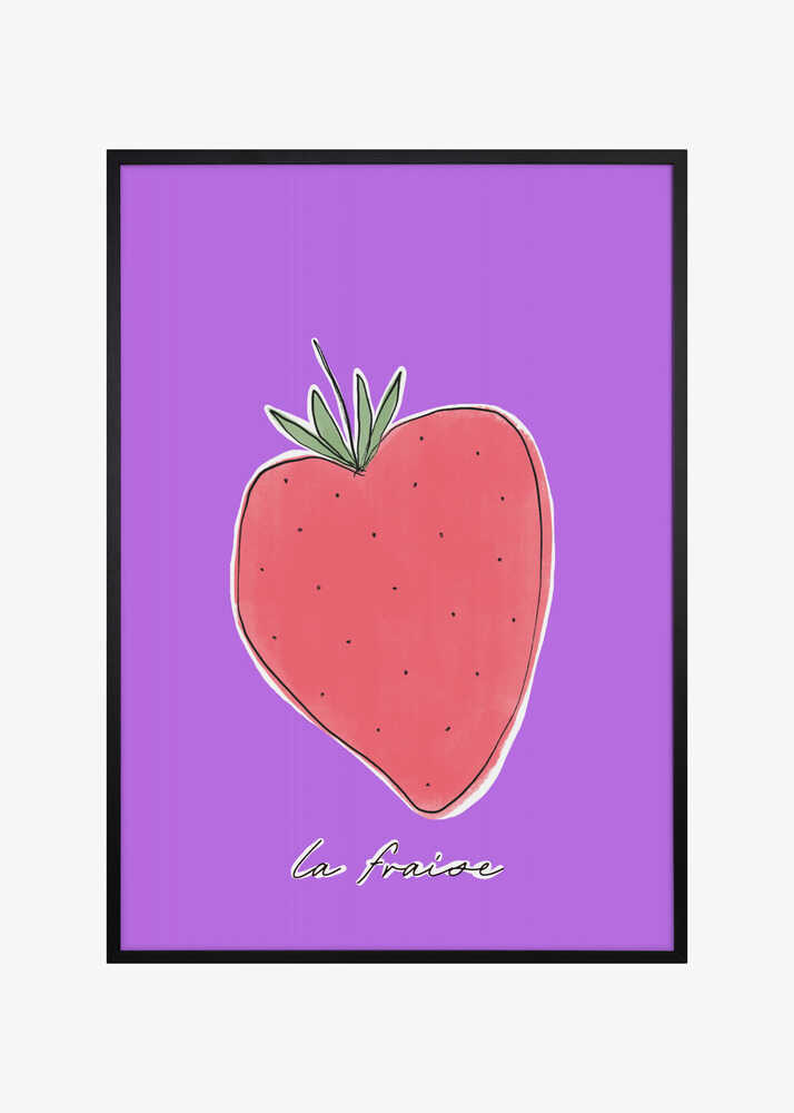 Stylized Strawberry Delight