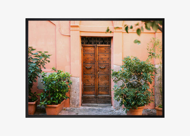 The Trastevere door