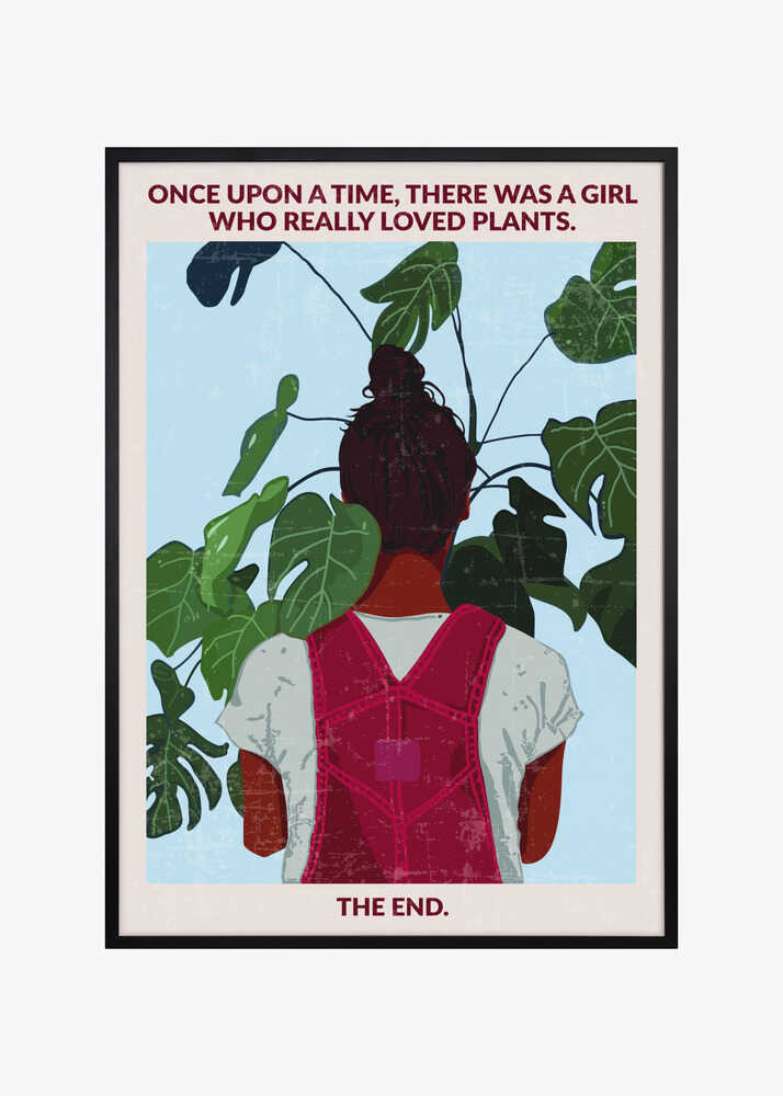 Plant Girl (south Asian)