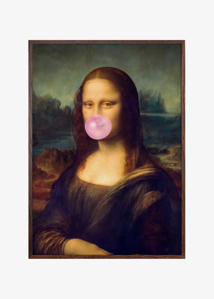 Mona Lisa Bubble Gum