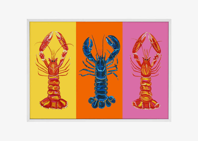 Lobster Langoustines Pop Art 3
