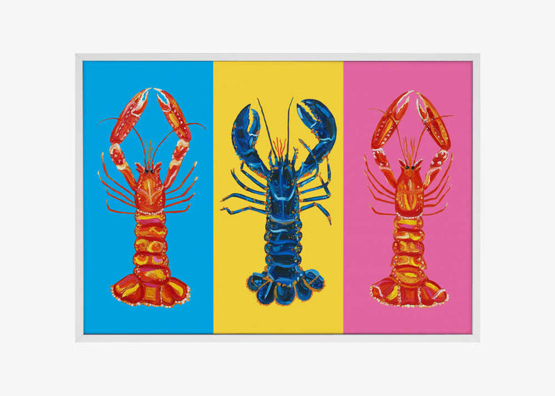 Lobster Langoustines Pop Art