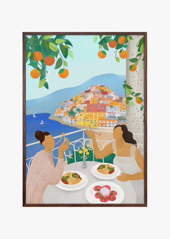 Girls in Positano