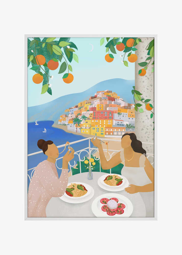 Girls in Positano