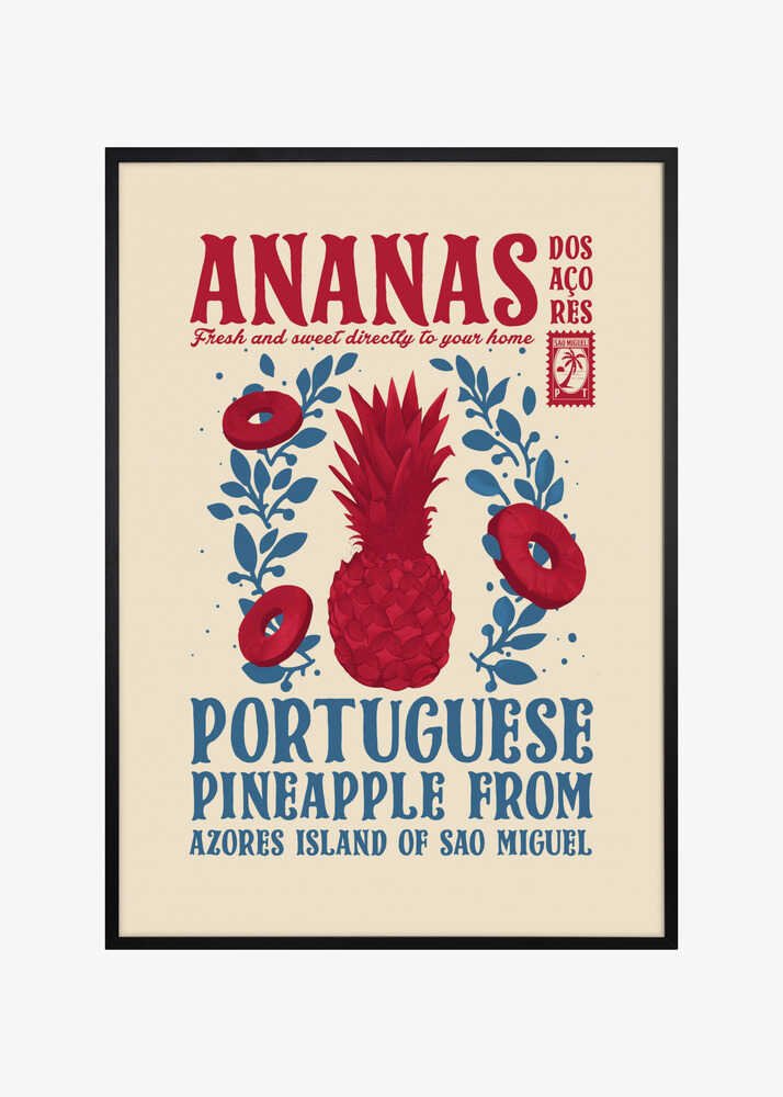Pineapple kitchen print
