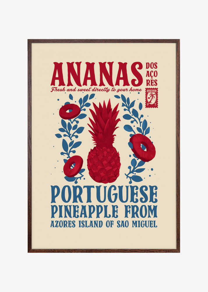 Pineapple kitchen print