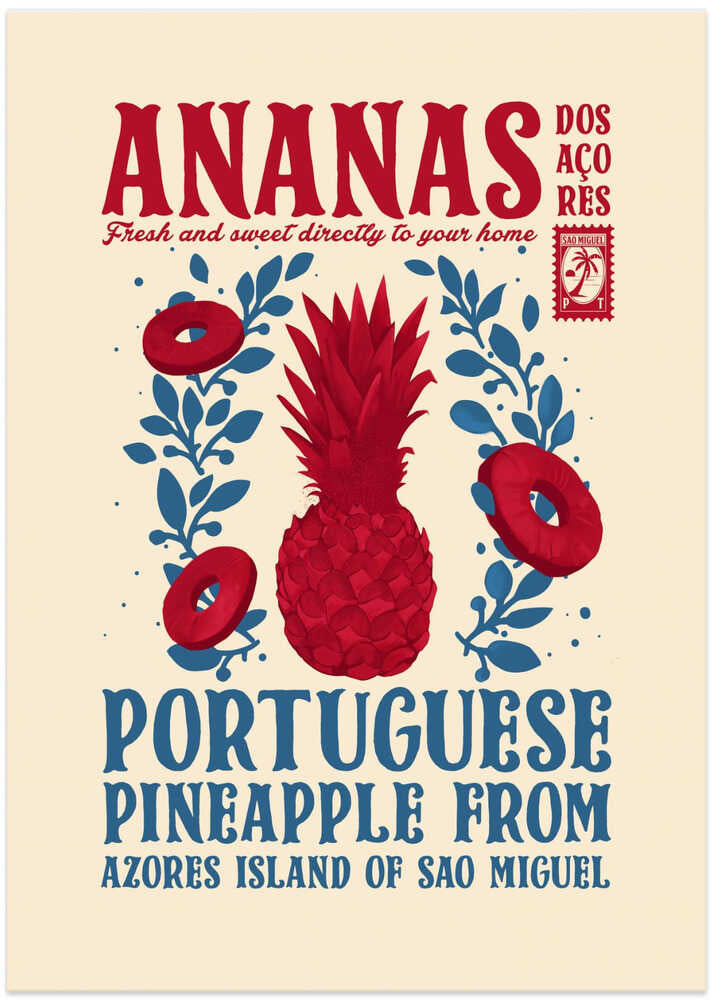 Pineapple kitchen print