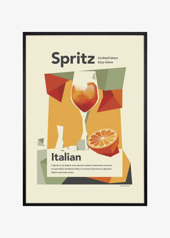 Aperol spritz print