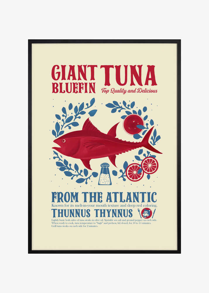 Tuna kitchen print