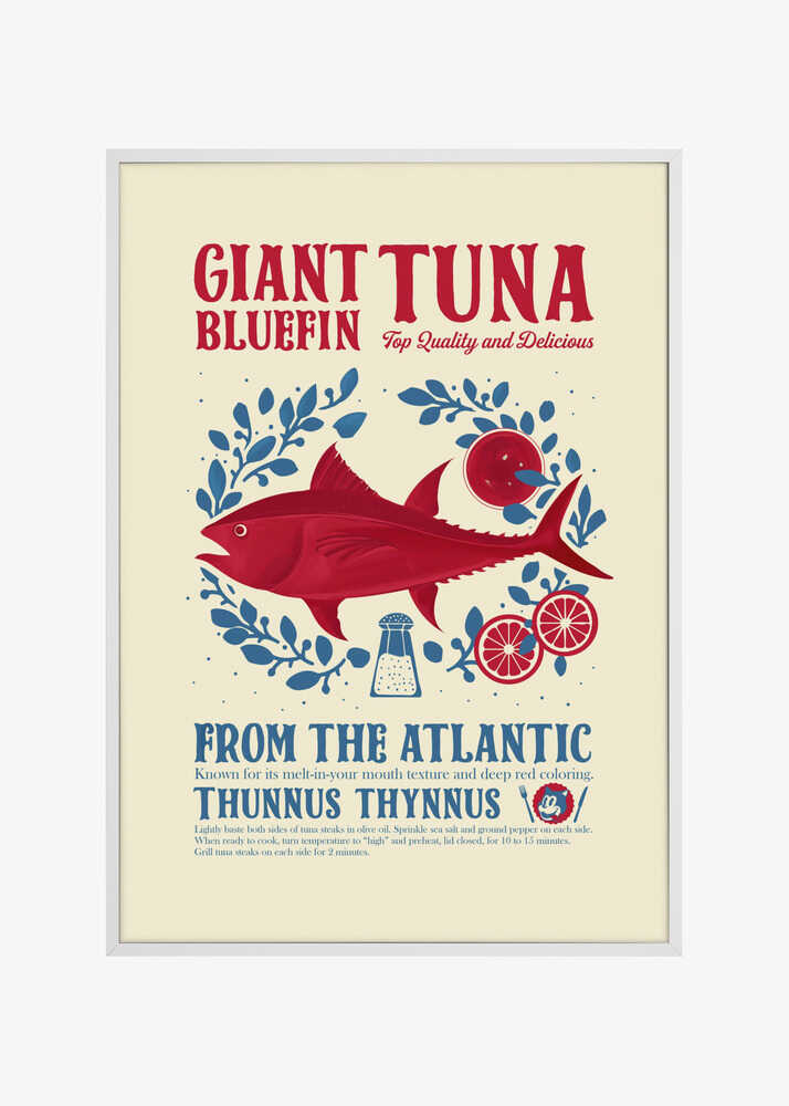 Tuna kitchen print