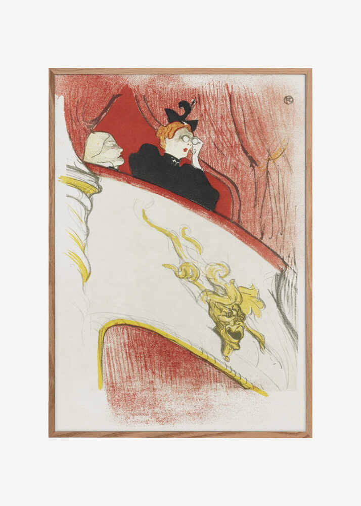 Balcony With a Gilded Grotesque Mask (1894)