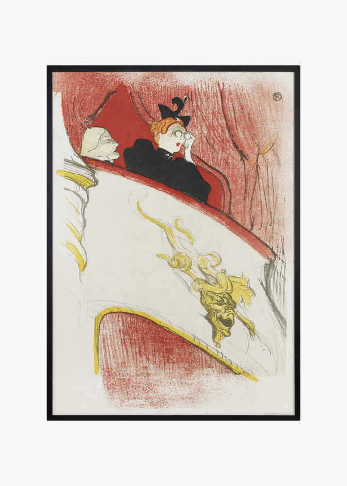 Balcony With a Gilded Grotesque Mask (1894)