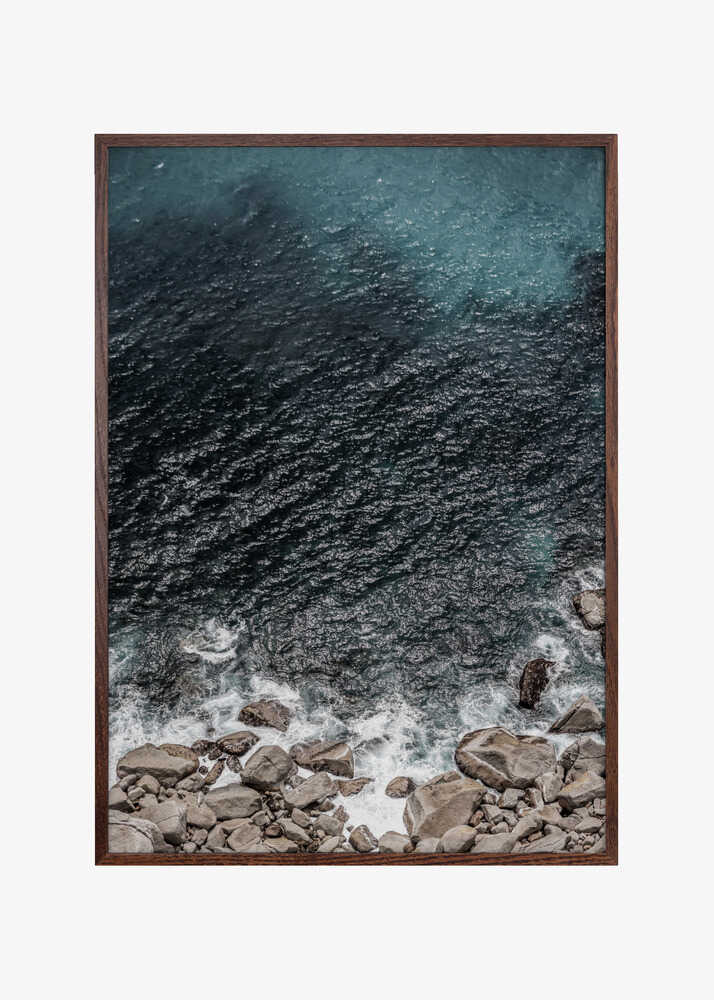 Rocky Coastline Waves