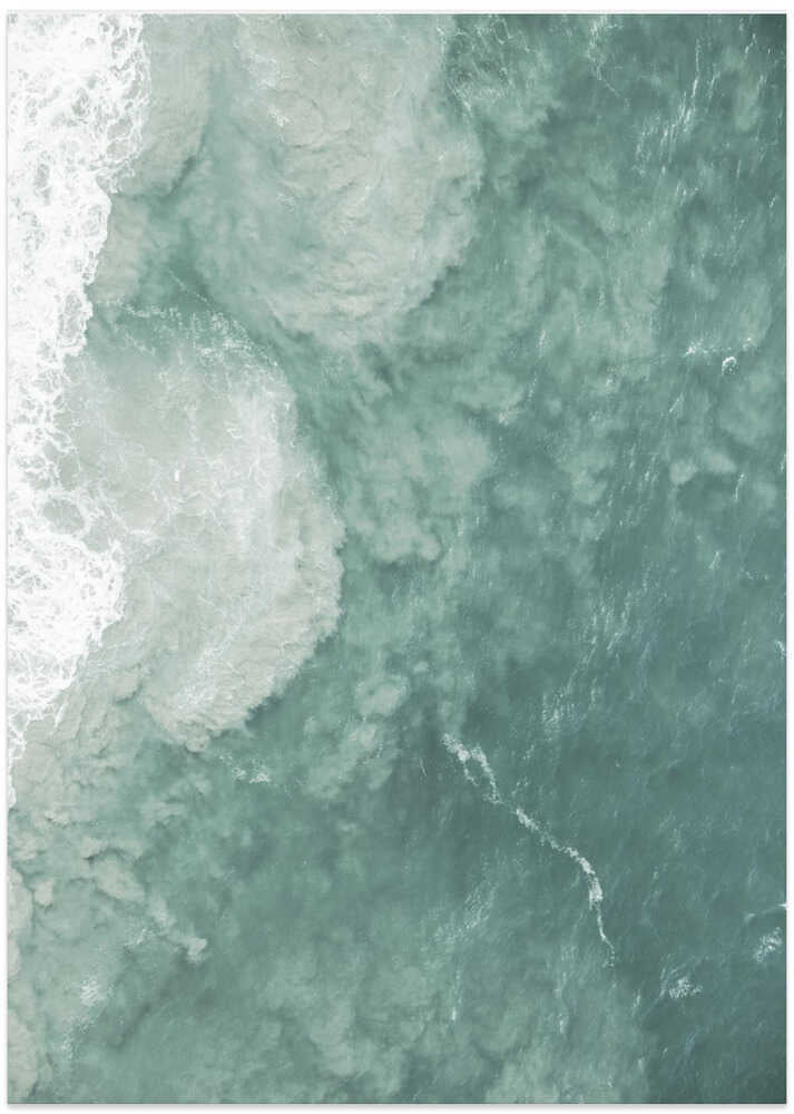 Ocean's Gentle Swirl