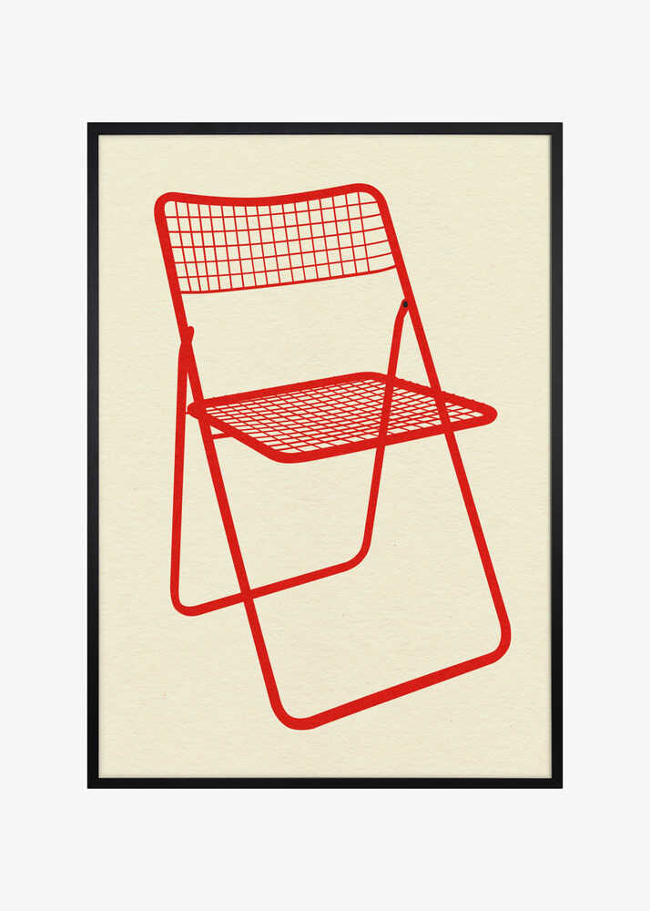 Ted Net Chair Red