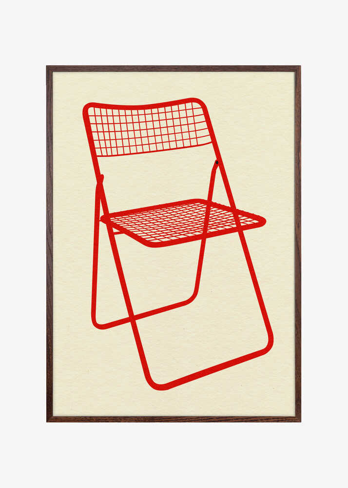 Ted Net Chair Red