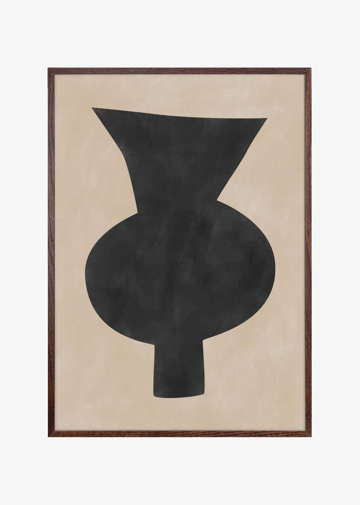 Abstract Vase Silhouette