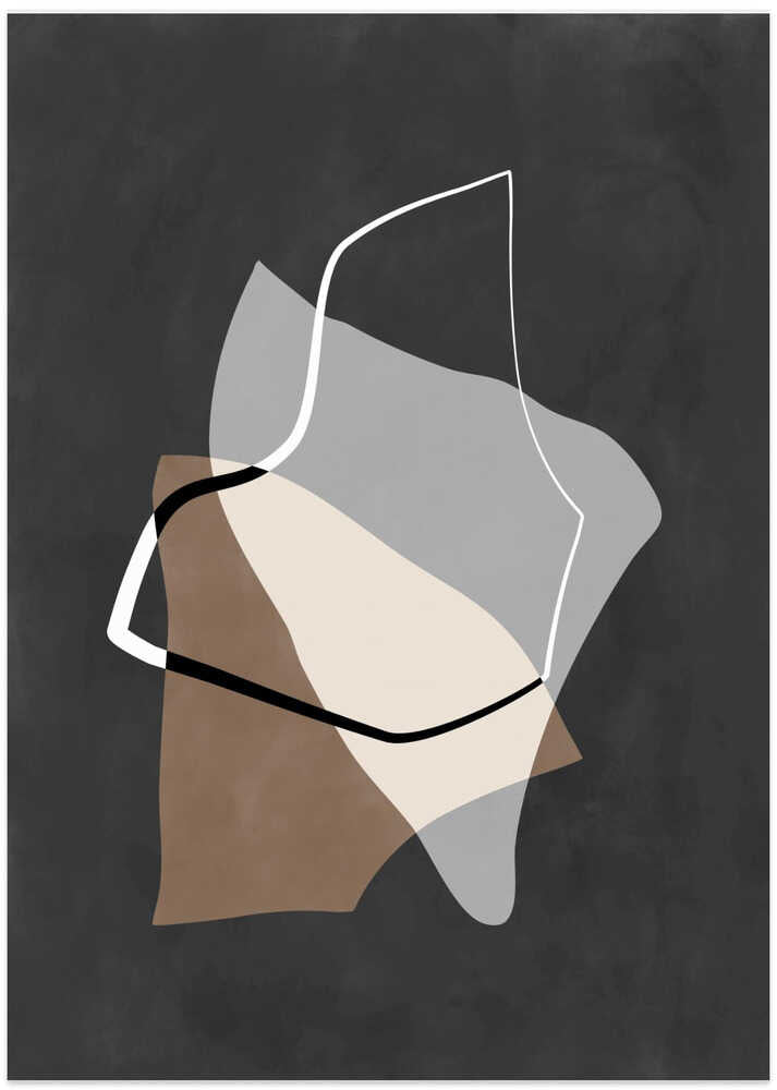 Organic Shapes in Earthy Tones