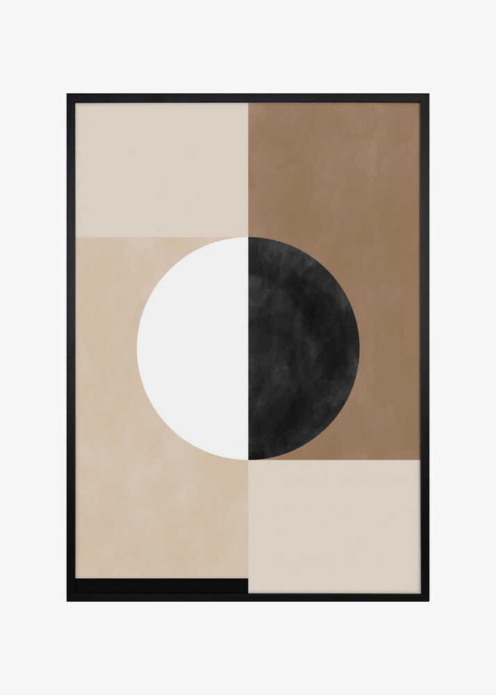 Geometric Shapes with a Central Circle