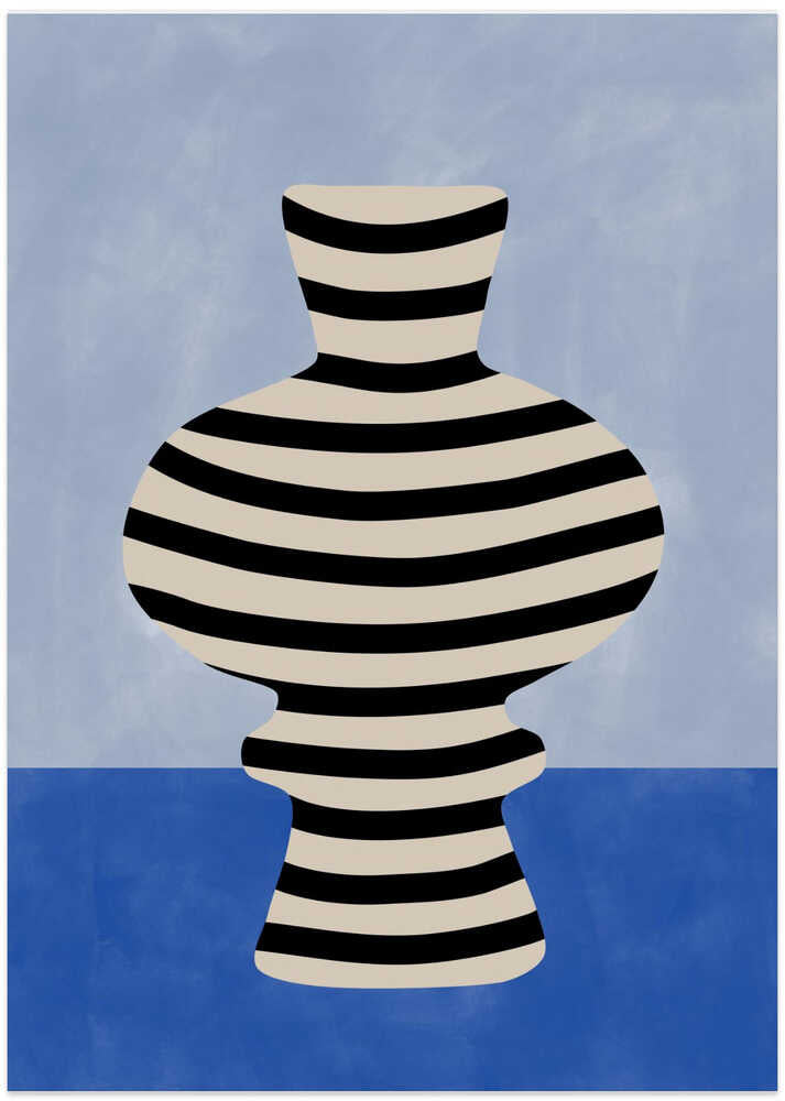 Striped Vase Illusion