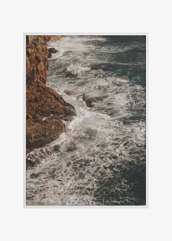 sea waves and rocks