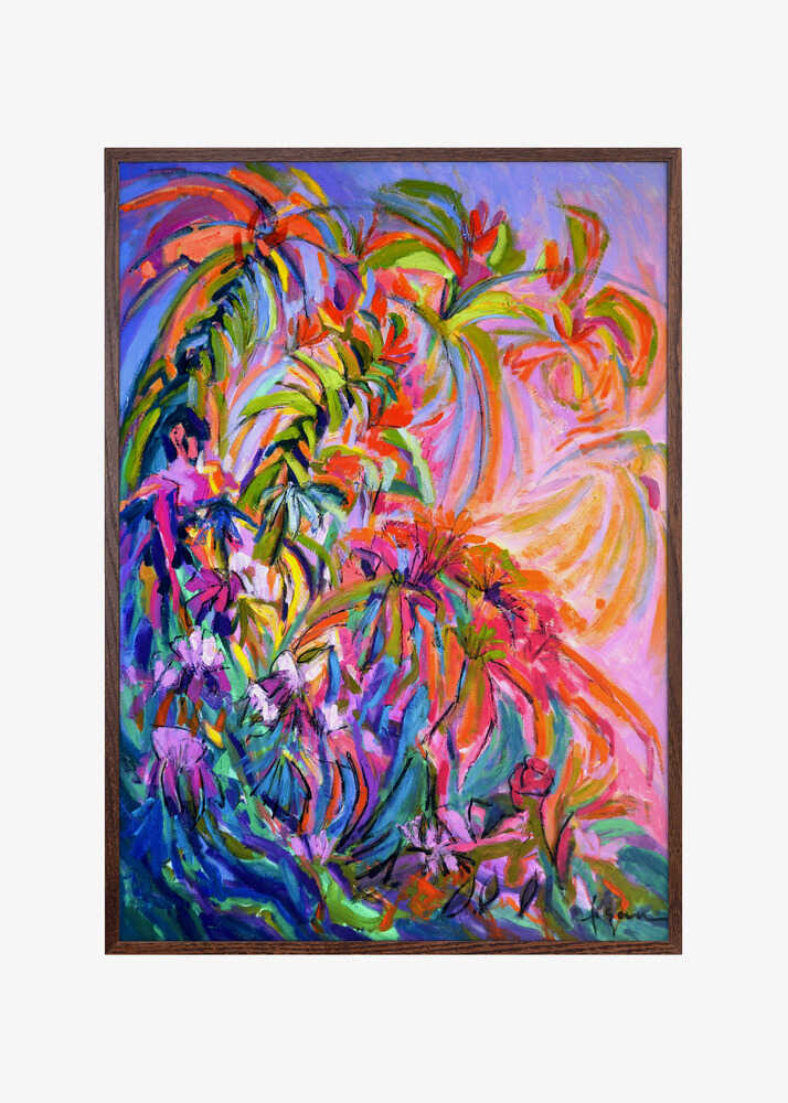 Radiant Floral Ballet