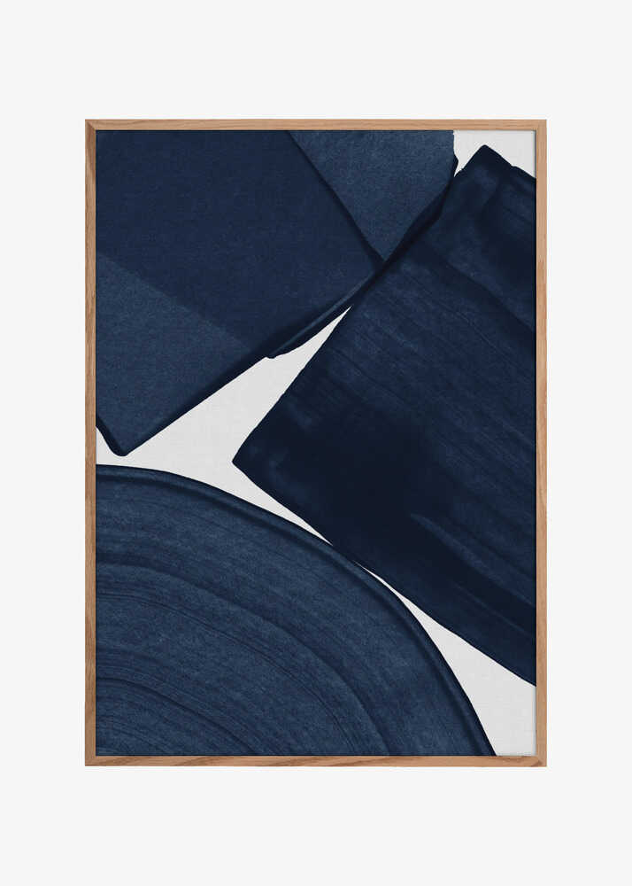 Minimalist Painting Blue II